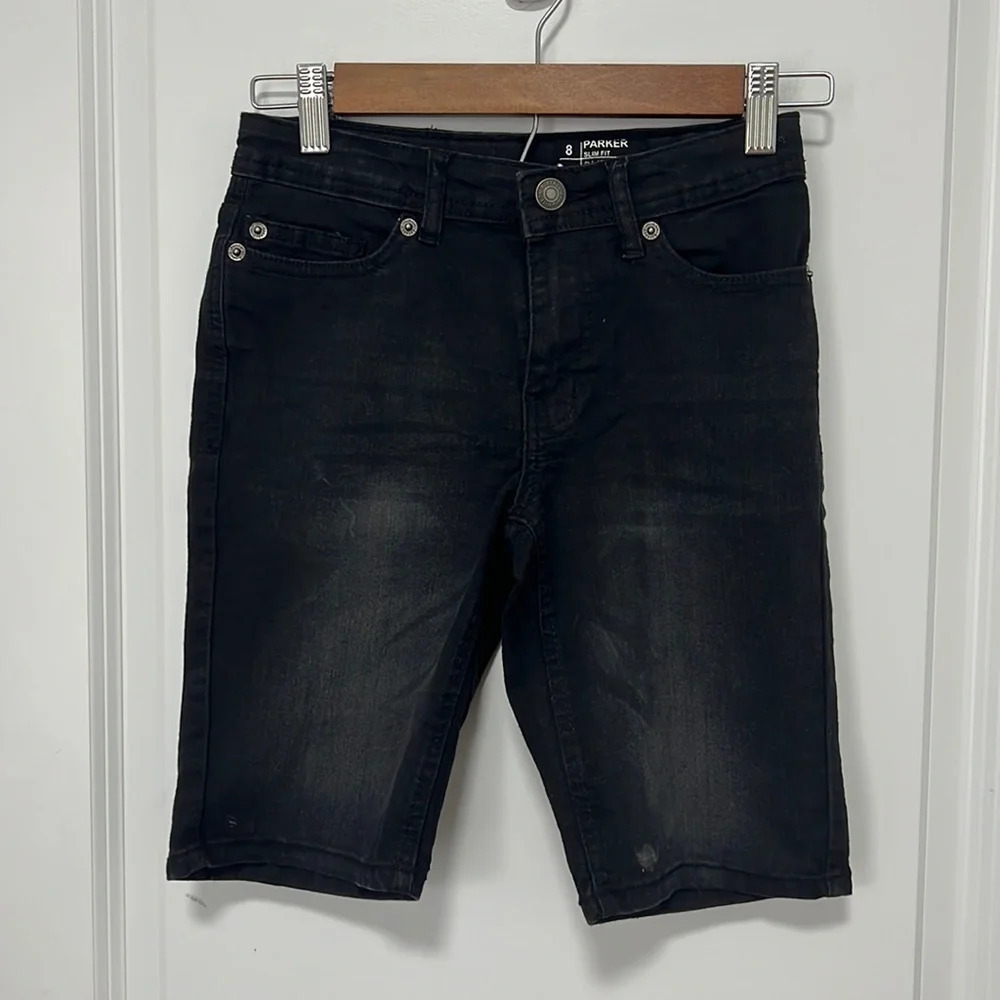 NWOT Buffalo David Bitton Boys Slim Fit Shorts Black size 8